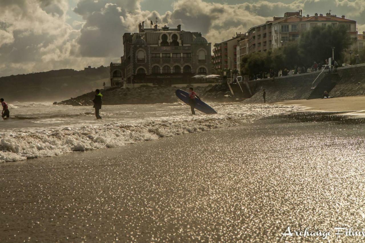 Front De Mer Hendaye Esterno foto